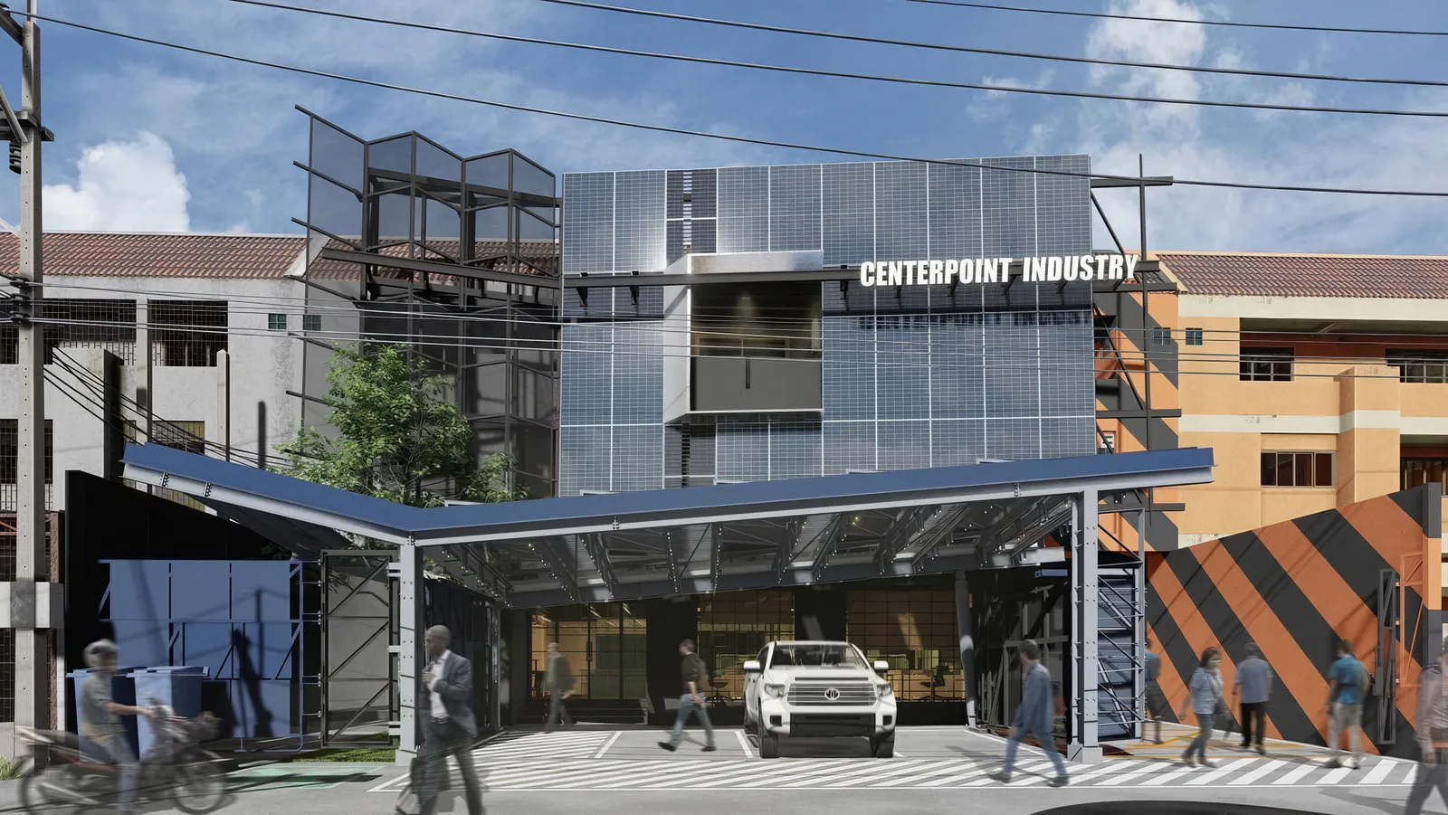 C-2202 — industrial facade proposal